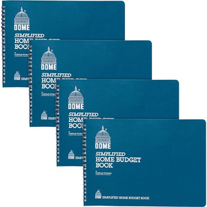 Dome Simplified Home Budget Book - 64 Sheet(s) - (DOM840BD) Product Image 