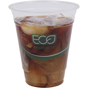 CUP;COLD;PLA;GRNSTRP;12OZ (ECOEPCC12GSA) View Product Image