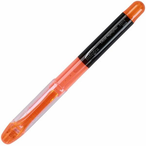 Integra Liquid Highlighters - Chisel Marker Point - Fluorescent Orange Ink Product Image 