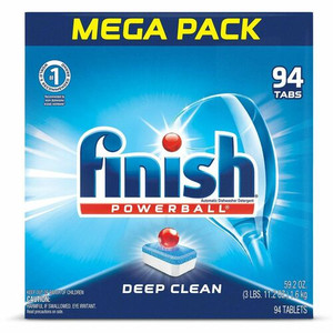 Finish Powerball Dishwasher Tabs - Fresh Scent - Chlorine-free, Easy to Use - Multi Product Image 