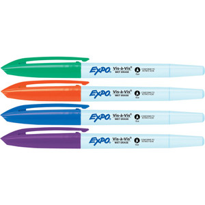 Expo Vis-A-Vis Wet-Erase Markers (SAN2134049) View Product Image