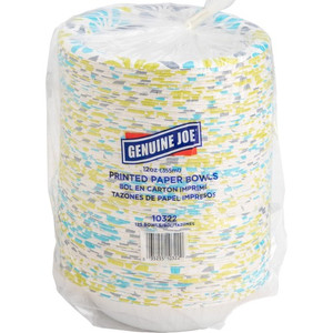 Genuine Joe 12 oz Paper Bowls - Disposable - (GJO10322) Product Image 