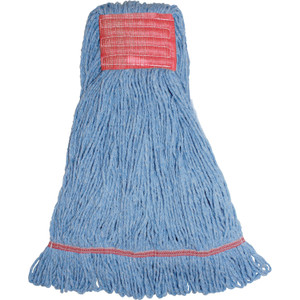 Genuine Joe Synthetic Blend Large Mophead - Rayon, Cotton - (GJOLBL5BCT) Product Image 