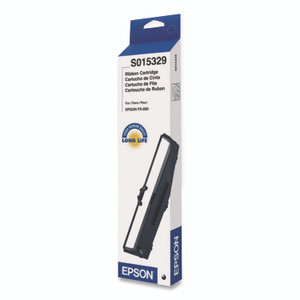 Epson Original Dot Matrix Ribbon Cartridge - Black - (EPSS015329) Product Image 