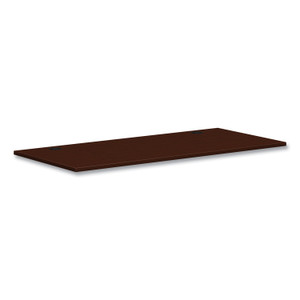 HON Mod Worksurface, Rectangular, 66w x 30d, Traditional Mahogany (HONPLRW6630LT1) View Product Image