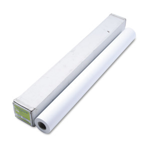 HP DesignJet Inkjet Large Format Paper, 4.9 mil, 42" x 150 ft, Coated White View Product Image