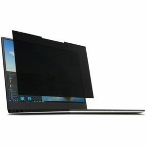 Kensington MagPro 15.6" (16:9) Laptop Privacy Screen with Magnetic Strip - For 15.6" Widescreen LCD Notebook - 16:9 - Fingerprint Resistant, Scratch Resistant, Damage Resistant - Polyethylene Terephthalate (PET) - Anti-glare Product Image 