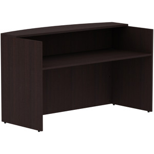 Lorell Espresso Laminate Desk (LLR18264) View Product Image