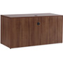 Lorell Essentials Series Walnut Credenza Shell (LLR69970) View Product Image