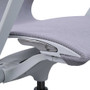 Lorell Executive Mesh Mid-back Chair (LLR40207) View Product Image