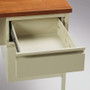 Lorell Fortress Series 48" Right Single-Pedestal Desk (LLR66908) View Product Image