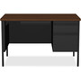 Lorell Fortress Series 48" Right Single-Pedestal Desk (LLR66902) View Product Image