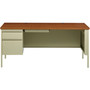 Lorell Fortress Series Left-Pedestal Desk (LLR60917) View Product Image