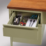 Lorell Fortress Series Left-Pedestal Desk (LLR60917) View Product Image