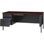 Lorell Fortress Series Left-Pedestal Desk (LLR60919) View Product Image