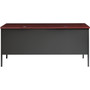 Lorell Fortress Series Left-Pedestal Desk (LLR60919) View Product Image