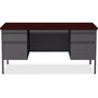 Lorell Fortress Series Double-Pedestal Desk (LLR60928) View Product Image