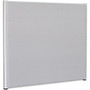 Lorell Panel System Partition Fabric Panel - 72.5" Width x 60" Height - Steel Frame - Gray Product Image 