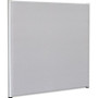 Lorell Panel System Partition Fabric Panel - 48" Width x 48" Height - Fabric, Steel - Gray Product Image 