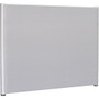 Lorell Panel System Partition Fabric Panel - 72" Width x 48" Height - Fabric, Steel - Gray Product Image 