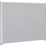 Lorell Panel System Partition Fabric Panel - 72" Width x 48" Height - Fabric, Steel - Gray Product Image 