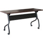 Lorell Flip Top Training Table - Rectangle Top - Four Leg Base - 4 Legs - 48" Table Top Width x 23.60" Table Top Depth - 29.50" Height x 47.25" Width x 23.63" Depth - (LLR59518) Product Image 