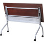 Lorell Mahogany Flip Top Training Table (LLR60718) View Product Image