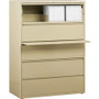 Lorell Fortress Series Lateral File w/Roll-out Posting Shelf - (LLR60432) Product Image 