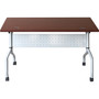 Lorell Mahogany Flip Top Training Table (LLR60722) View Product Image