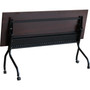 Lorell Mahogany Flip Top Training Table (LLR59514) View Product Image