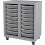 Lorell Pull-out Bins Mobile Storage Unit View Product Image