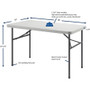 Lorell Rectangular Banquet Table (LLR66657) View Product Image