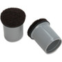 Lorell Replacement Chair Tips with Felt - Gray Product Image 