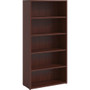 Lorell Prominence 2.0 Bookcase - 69" Height x 34" Width x 12" Depth, x 1" Thickness Top - 0 Door(s) - 6 Shelve(s) - Band Edge - Material: Particleboard Product Image 