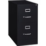 Lorell Fortress Series 25" Commercial-Grade Vertical File Cabinet - 15" Width x 25" Depth x 28.4" Height - 2 x Drawer(s) for File - Letter - Vertical - Security Lock, Ball-bearing Suspension, Heavy Duty - (LLR60653) Product Image 