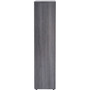 Lorell Weathered Charcoal Laminate Bookcase (LLR69566) View Product Image