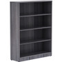 Lorell Weathered Charcoal Laminate Bookcase (LLR69566) View Product Image
