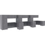 Lorell Weathered Charcoal Laminate Desking (LLR69554) View Product Image