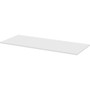 Lorell Training Tabletop - White Rectangle Top - 72" Table Top Length x 30" Table Top Width x 1" Table Top Thickness - Assembly Required - Particleboard, Melamine Top Material Product Image 
