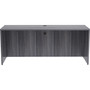 Lorell Weathered Charcoal Laminate Desking (LLR69552) View Product Image