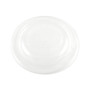 World Centric PLA Lids for Fiber Bowls, 7.5" Diameter x 1" h, Clear, Plastic, 300/Carton View Product Image