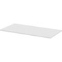 Lorell Training Tabletop - White Rectangle Top - 48" Table Top Length x 24" Table Top Width x 1" Table Top Thickness - Assembly Required - Particleboard, Melamine Top Material Product Image 