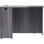 Lorell Weathered Charcoal Laminate Desking (LLR69592) View Product Image