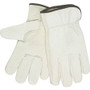 MCR Safety Leather Driver Gloves - X-Large Size - Beige Product Image 