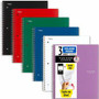 Mead Five Star Subject Spiral Notebook - 3 Subject(s) - 150 Sheets - 300 Pages - Wire Bound - 3 Hole(s) Product Image 