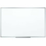 Mead Basic Dry-Erase Board - 23.8" (2 ft) Width x 17.6" (1.5 ft) Height - White Melamine Surface - Silver Aluminum Frame - Durable, Marker Tray Product Image 