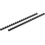 Mead CombBind Binding Spines - 0.37" Maximum Capacity - 55 x Sheet Capacity - For Letter 8 1/2" x 11" Sheet - Plastic Product Image 