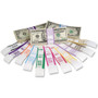 PAP-R Currency Straps - 1.25" Width - Total $2,000 in $20 Denomination - Self-sealing, Self-adhesive, Durable - 20 lb Basis Weight - Kraft Product Image 