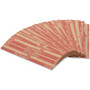 PAP-R Flat Coin Wrappers - Total $0.50 in 50 Coins of 1 Denomination - Heavy Duty - Paper - Red Product Image 