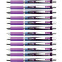 EnerGel EnerGel RTX Liquid Gel Pens - 0.7 mm Medium Needle Pen Point - Refillable - Retractable - Violet Ink - Gel-based Product Image 